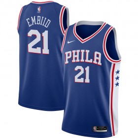 Muški NBA Dres Philadelphia 76ers Joel Embiid 21 2020-21 Nike Icon Edition Swingman